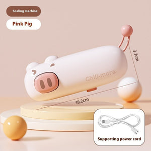 Usb Bag Sealer Portable Rechargeable Mini Bag Sealer For Plastic Bags Snack Bags Handheld Food Sealer Machine With Cutting Kitchen Gadgets - Zambeel