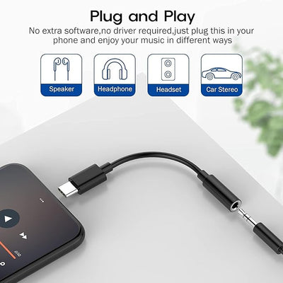 USB - C to 3.5mm Headset Jack Adapter - Zambeel
