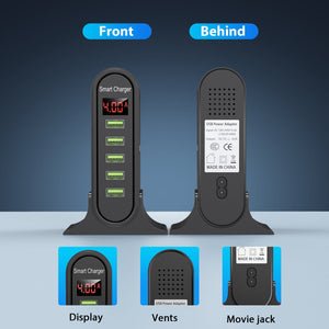 USB Five - Port Smart Charger - Zambeel