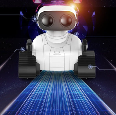 USB Rechargeable Remote Control Robot Toy Children - Zambeel