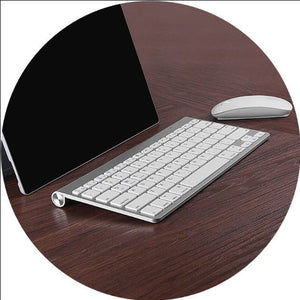 Usb Slim Mouse Mini Wireless Keyboard - Zambeel