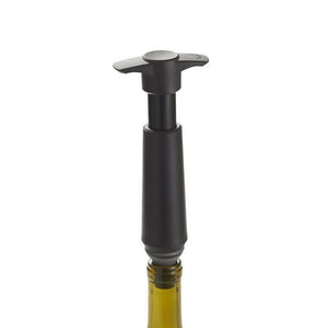 Vacuum Wine Bottle Stopper Vacuum Wine Stopper Wine Stopper Black Plastic One Two Plug - Zambeel
