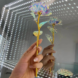 Valentine's Day Gift Gold Foil Rose Artificial Bouquet - Zambeel