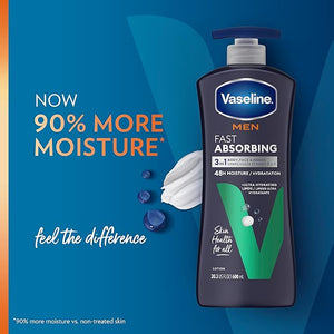 Vaseline - Men Fast Absorbing 3 - in - 1 Lotion (Original) - Zambeel