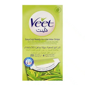 Veet - EasyGrip Ready - to - Use Wax Strips - Zambeel