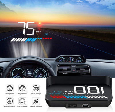 Vehicle - Mounted HUD Head - Up Display - Zambeel
