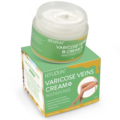Vein Cream Red Blood Streaks Repair Earthworm Leg Bruises Bulge Relief Pain Safflower Skin care lotion Varicose Cream - Zambeel