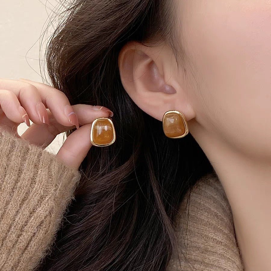 Versatile Edgy Irregular Stud Earrings For Women - Zambeel