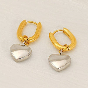 Versatile Non Fading Stainless Steel Earrings - Zambeel