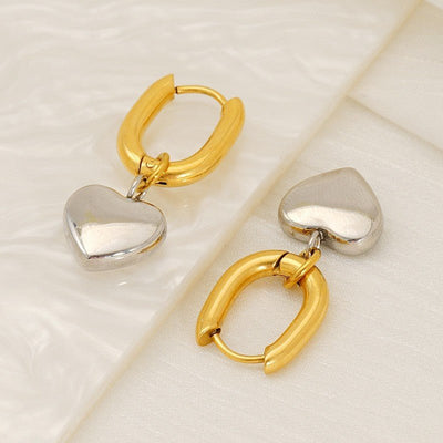 Versatile Non Fading Stainless Steel Earrings - Zambeel