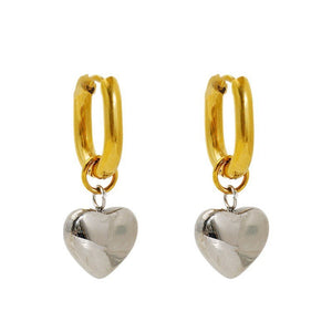Versatile Non Fading Stainless Steel Earrings - Zambeel