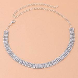 Versatile Personality Fashion Sexy Multi - row Necklace - Zambeel