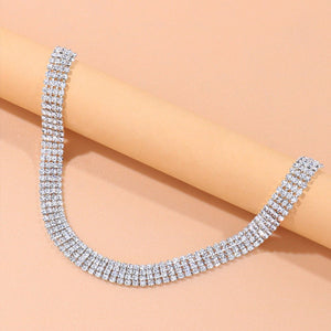 Versatile Personality Fashion Sexy Multi - row Necklace - Zambeel
