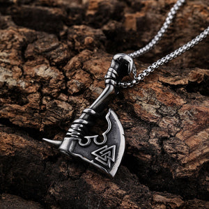 Versatile Trendy Axe - shaped Titanium Steel Pendant - Zambeel