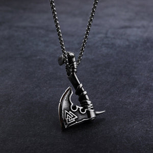 Versatile Trendy Axe - shaped Titanium Steel Pendant - Zambeel