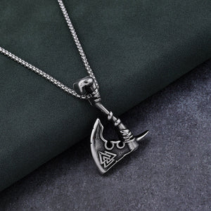 Versatile Trendy Axe - shaped Titanium Steel Pendant - Zambeel
