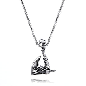 Versatile Trendy Axe - shaped Titanium Steel Pendant - Zambeel