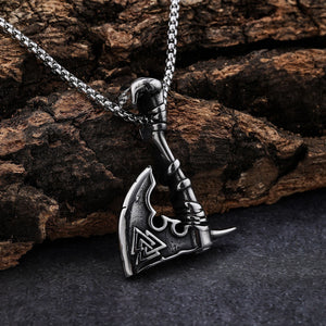 Versatile Trendy Axe - shaped Titanium Steel Pendant - Zambeel