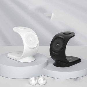 Vertical Three - in - one Magnetic Wireless Charger - Zambeel