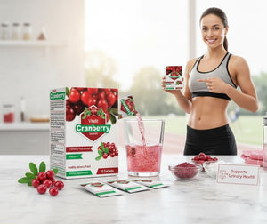 Vitafit Cranberry Sachets - Cranberry Fruit Extract with Vitamin C - Zambeel