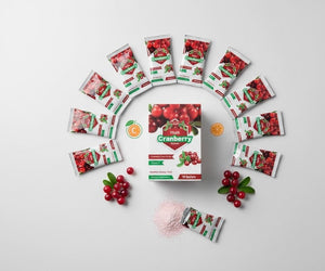 Vitafit Cranberry Sachets - Cranberry Fruit Extract with Vitamin C - Zambeel