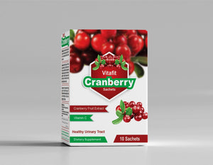 Vitafit Cranberry Sachets - Cranberry Fruit Extract with Vitamin C - Zambeel
