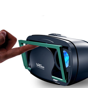 VR Helmet 3D Glasses Virtual Reality Support 0 - 800 Myopia For Smartphone Smart Phone Headset - Zambeel