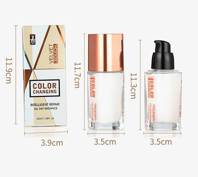 Warm Skin Tone Liquid Foundation - Zambeel