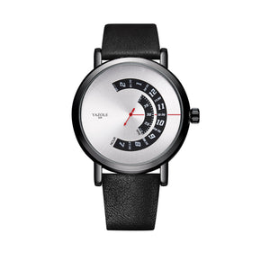 Watch Men's Turntable Waterproof Men's Watch Quartz Watch Men's Watch - Zambeel