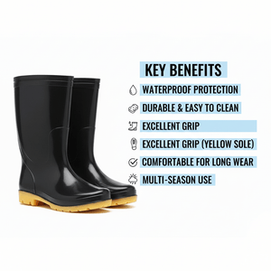 Waterproof Gum Boots - Zambeel