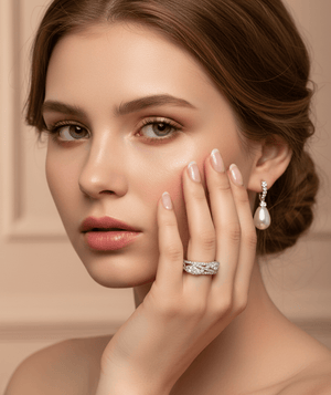 Wave Crystal Ring - Zambeel