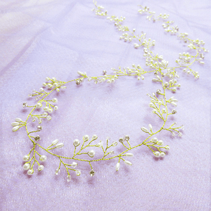 Wedding Hair Accessories Crystal Pearl Hair Accessories - Zambeel