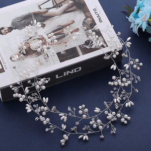 Wedding Hair Accessories Crystal Pearl Hair Accessories - Zambeel