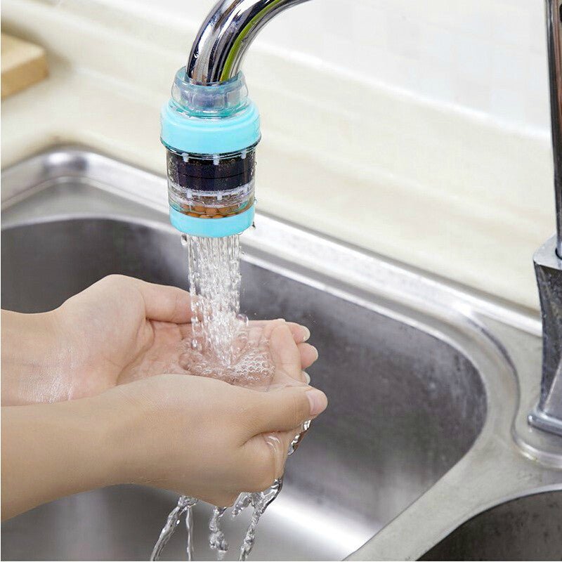 Wheat Rice Stone Magnetized Kitchen Tap Water Filter Bathroom Filter Water Purifier Household Water Purifier C1101 - Zambeel