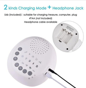 White Noise Machine for Baby Sleeping & Relaxation - Zambeel