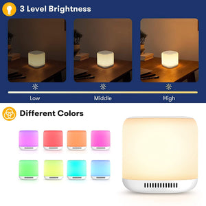 White Noise Sleep Aid Baby Colorful Lights - Zambeel