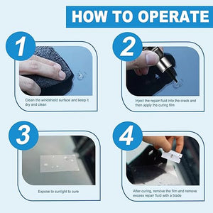 Windshield Crack Repair Kit - Zambeel