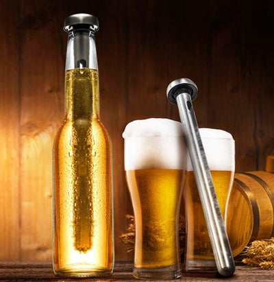 Wine Bottle Cooler Stick Stainless Steel Wine Cooling Rod - Zambeel