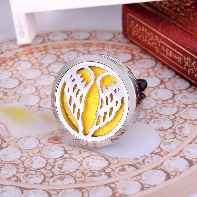 Wings Aromatherapy Car Diffuser Locket - Zambeel