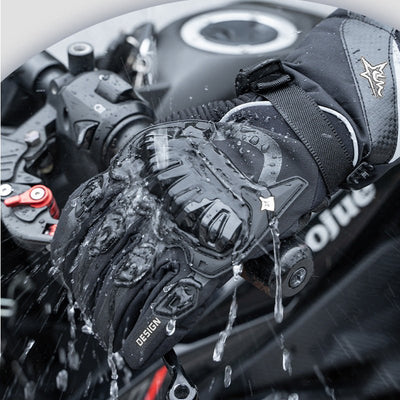 Winter Touchscreen Gloves For Motorcycleskeep Your Hands Warm Outdoors - Zambeel