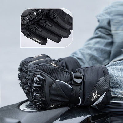 Winter Touchscreen Gloves For Motorcycleskeep Your Hands Warm Outdoors - Zambeel