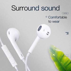 Wired Earbuds Voice Headset - Zambeel