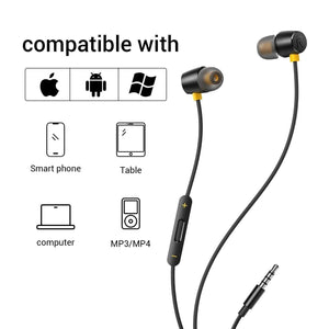 Wired in Ear Earphones - Zambeel