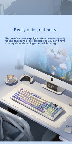 Wireless Bluetooth Mute Keyboard E - sports Office Keyboard - Zambeel