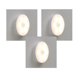 Wireless Body Sensing Lights Wake Up At Night Home Hallway Cabinets - Zambeel