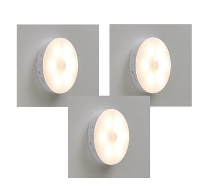 Wireless Body Sensing Lights Wake Up At Night Home Hallway Cabinets - Zambeel