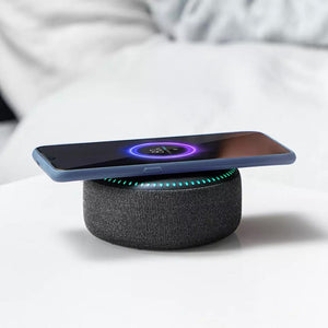 Wireless Charger Bluetooth Speaker White Noise 20W Max - Zambeel
