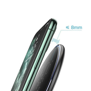 Wireless Charger Desktop Disc Ultra - thin Fast Charge Mobile Phone Wireless Charger - Zambeel