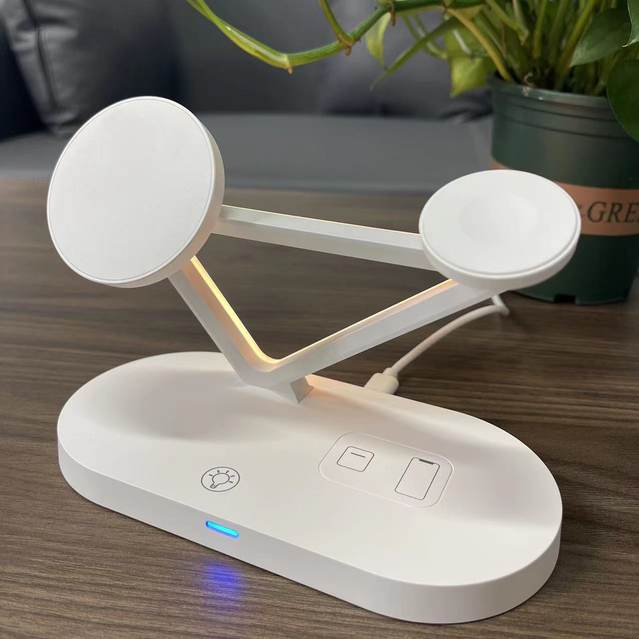 Wireless Charger Magnetic Suction Earphone Watch Fast - Zambeel