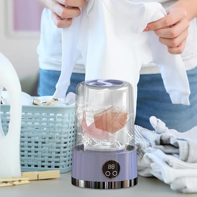 Wireless Charging Mini Washing Machine - Zambeel
